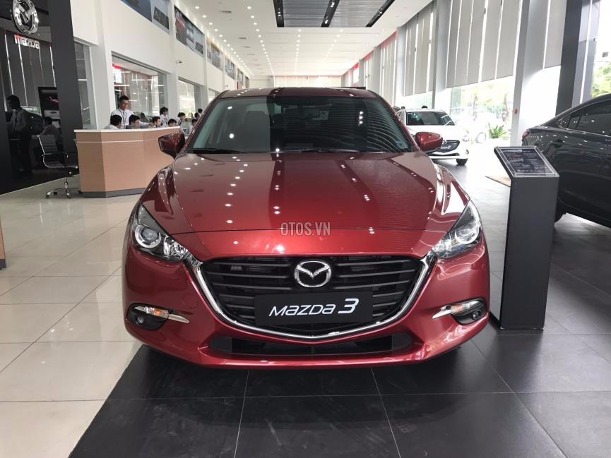 Cần bán Mazda 3 đời 2017, màu đỏ, nhập khẩu-1