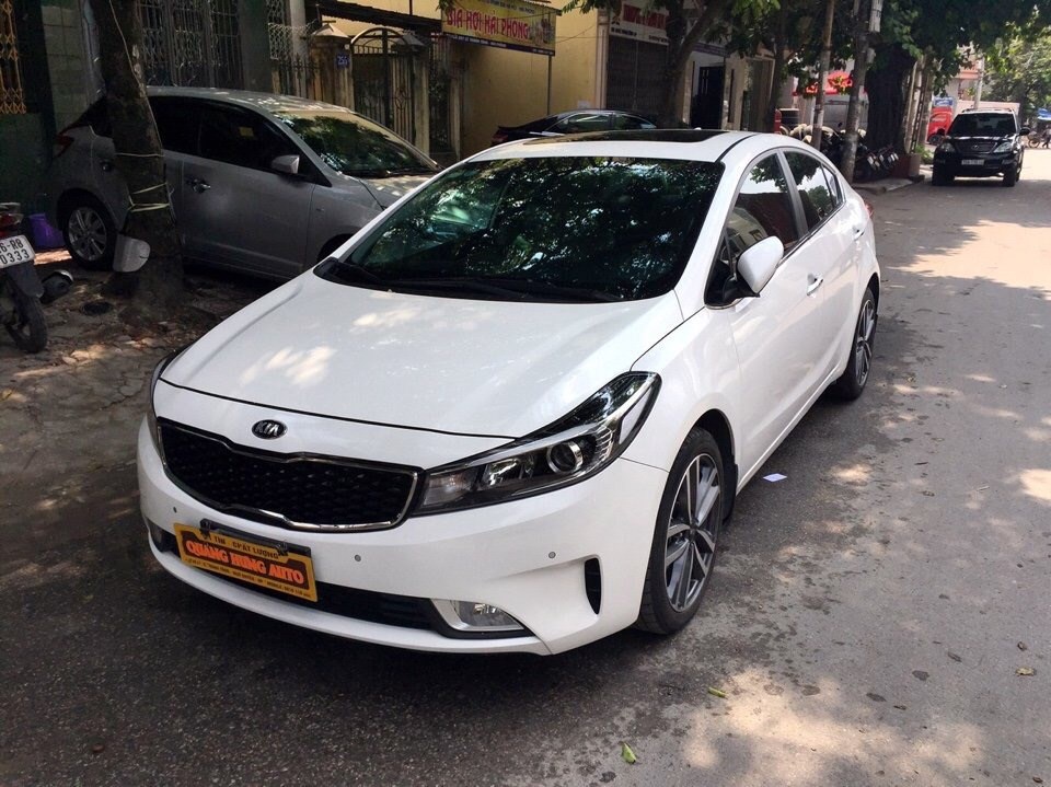 Cần bán Kia Cerato đời 2016, màu trắng, nhập khẩu nguyên chiếc-2