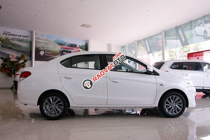 Bán Attrage CVT Eco 2017 xe mới 100% tại Đà Nẵng, màu trắng, giá tốt 0982455567-1