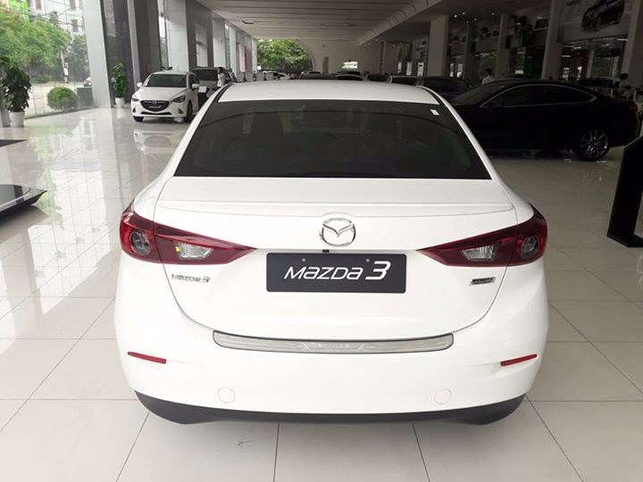 Bán xe Mazda 3 đời 2017, màu trắng, xe nhập-4