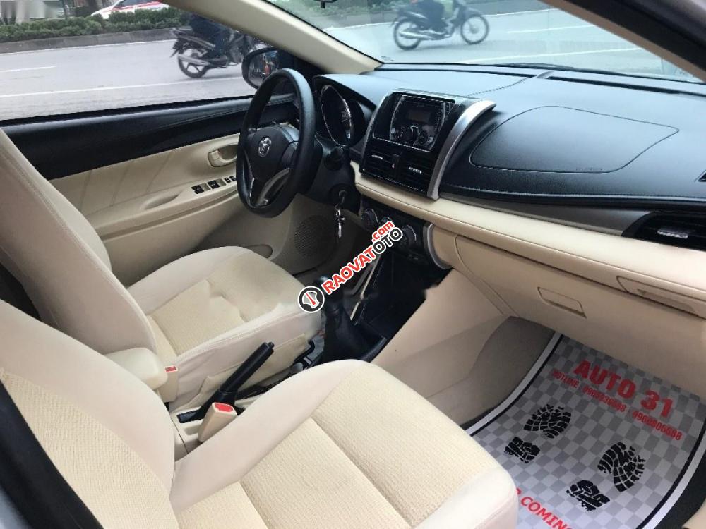 Cần bán lại xe Toyota Vios 1.5E đời 2016, màu bạc, 485 triệu-6