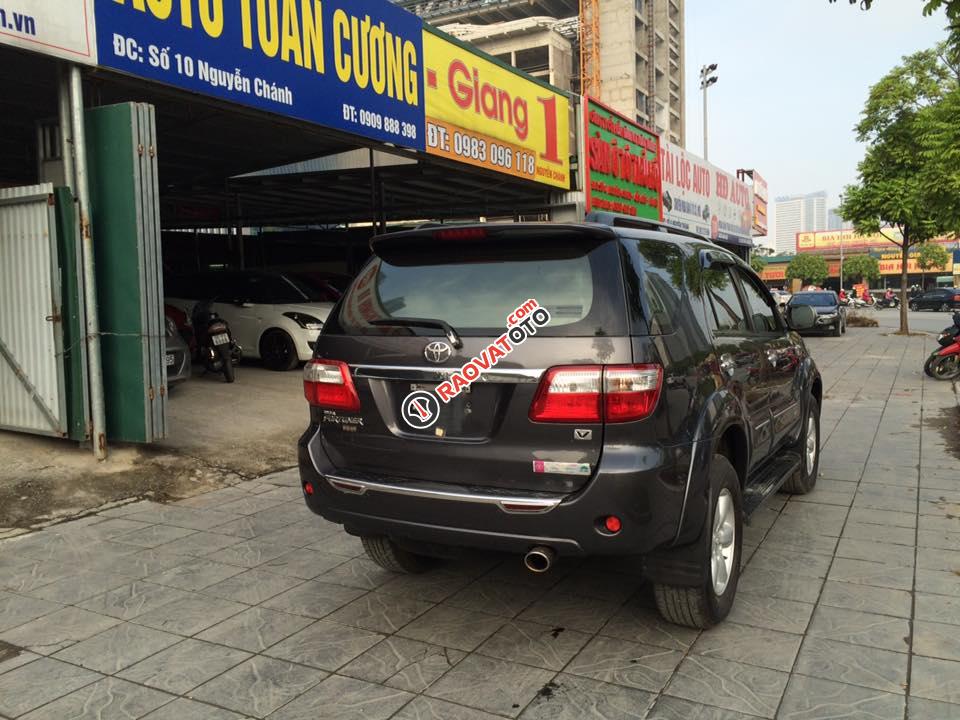 Xe Toyota Fortuner 2.7V 4x4 AT 2010, màu ghi xám-5