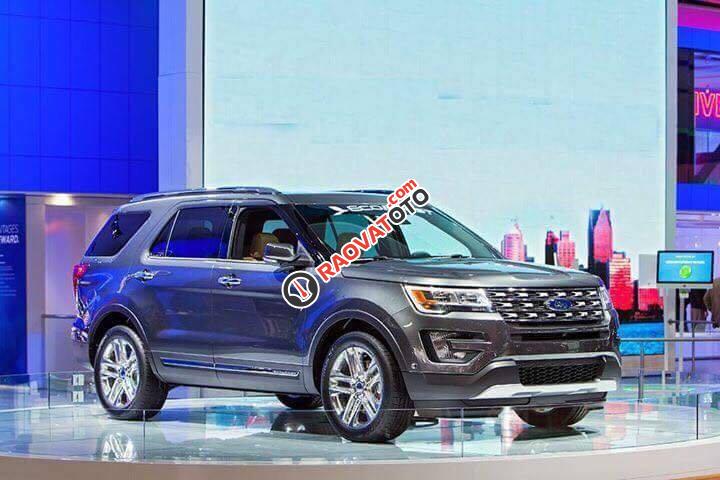 Cần bán Ford Explorer 2.3L Limitted 2017, màu đen, nhập khẩu-0