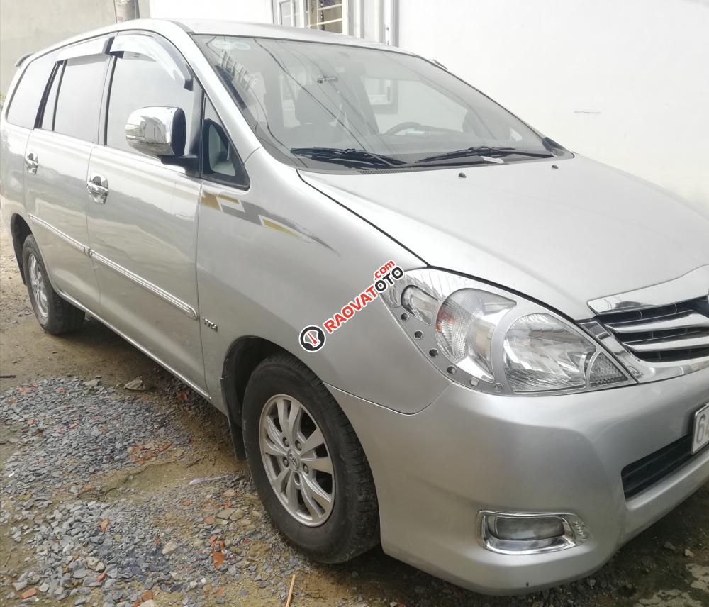 Bán xe Innova SX 20008 lên G 2011, màu bạc)-0