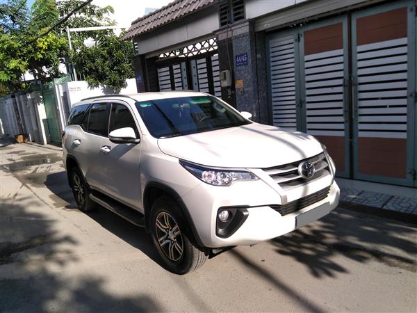 Bán Toyota Fortuner 2017, màu trắng, nhập khẩu chính hãng-0