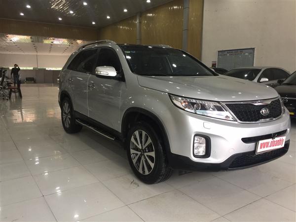 Bán Kia Sorento 2.2AT 2014, màu bạc-5