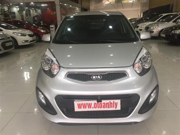 Bán xe Kia Picanto đời 2013, màu bạc, số tự động, giá 315tr-0