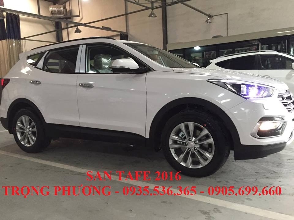 Bán xe Hyundai Santa Fe đời 2017, màu trắng, nhập khẩu-2