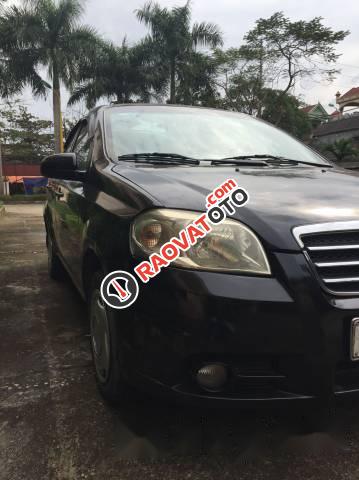 Cần bán xe Daewoo Gentra sản xuất 2009, màu đen, giá tốt-0