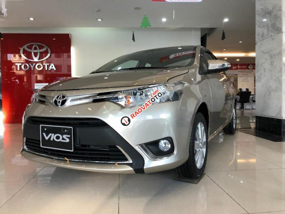 Bán xe Toyota Vios E đời 2017, giá 485tr-3