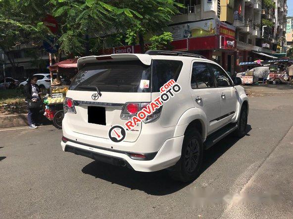 Cần bán lại xe Toyota Fortuner 2.7AT Sportivo 2015, màu trắng-4