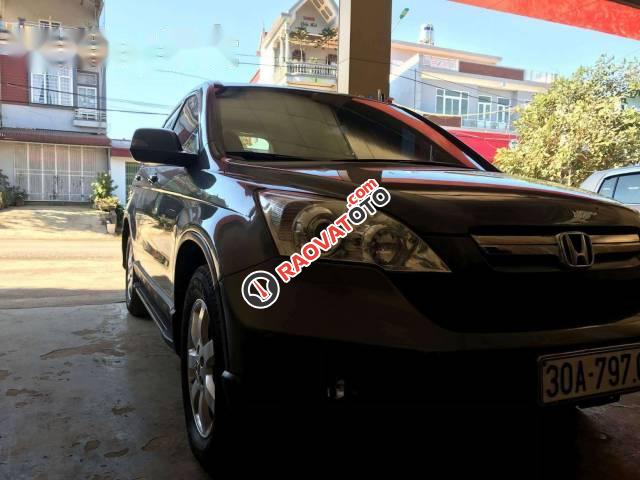 Bán Honda CR V sản xuất 2010, màu đen, giá chỉ 550 triệu-0