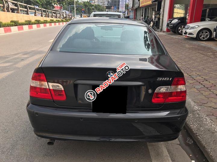 Bán BMW 3 Series 318i đời 2005, màu đen-8