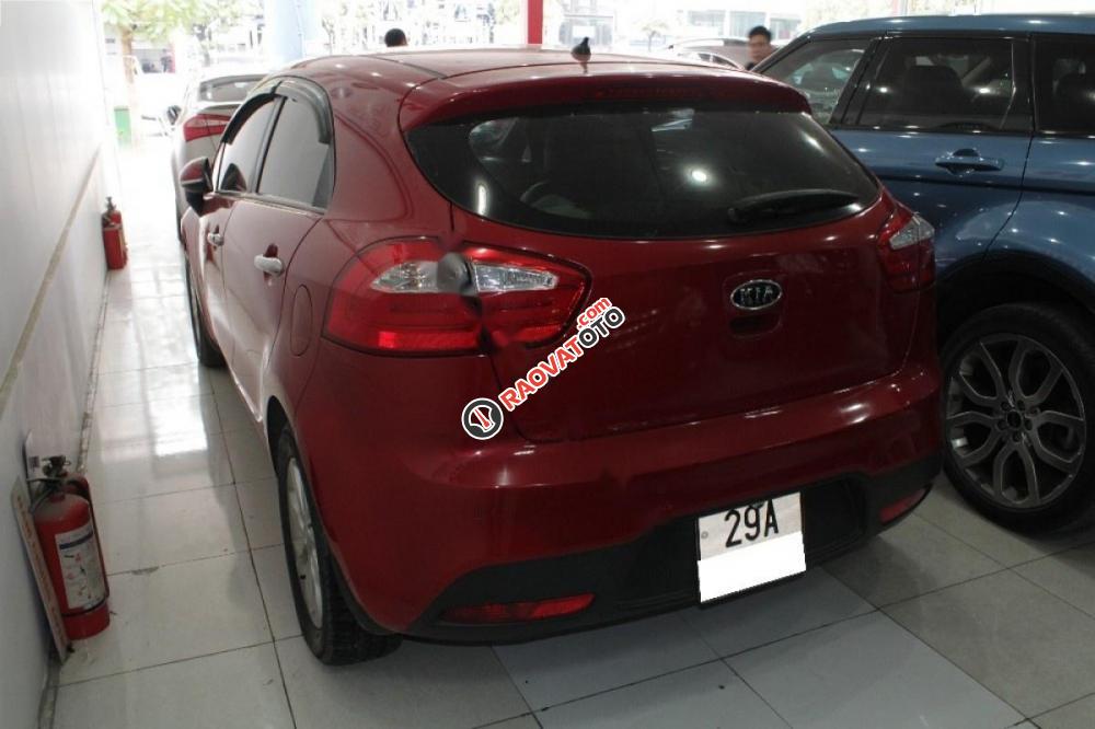 Bán xe Kia Rio 1.4 AT 2011, màu đỏ, nhập khẩu nguyên chiếc xe gia đình-3