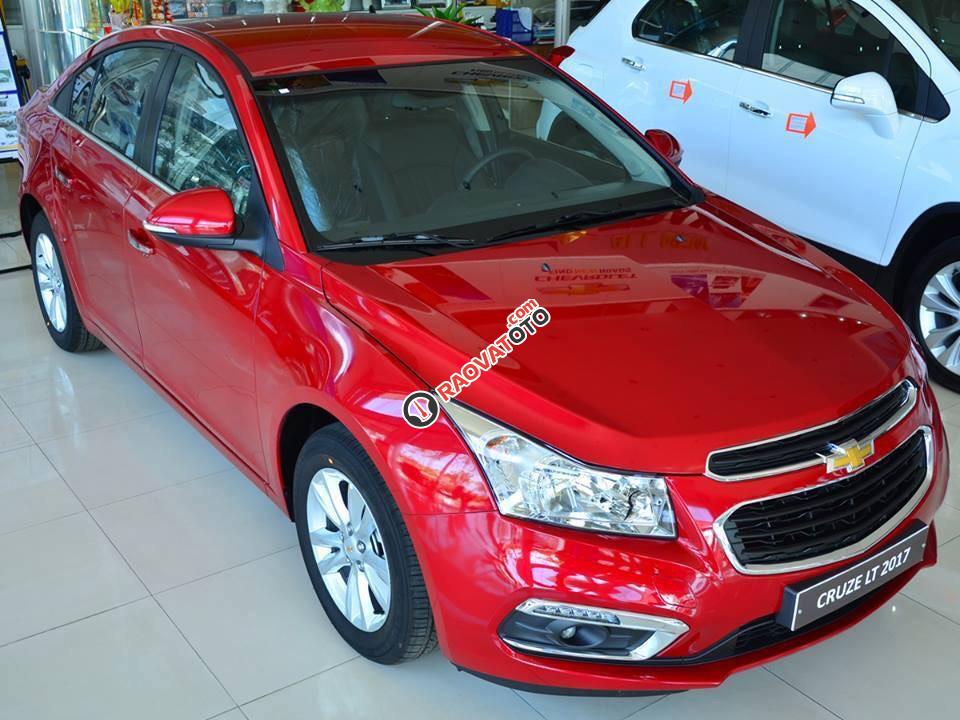 Giá xe Cruze 2017 số sàn, màu đỏ, vay đến 100% giá xe - chỉ 60tr nhận xe ngay-3