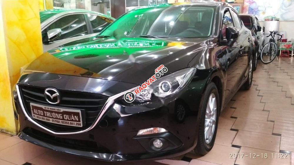 Cần bán xe Mazda 3 2016, màu đen, giá 618tr-0