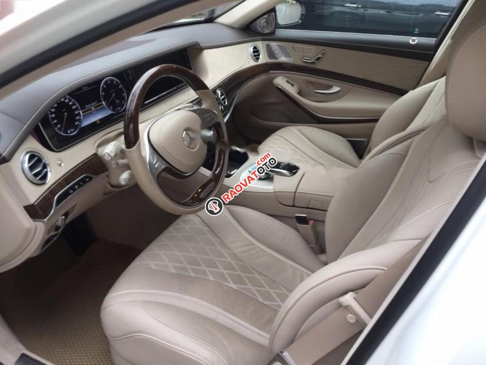 Chính chủ bán Mercedes S500 L đời 2016, màu trắng-3