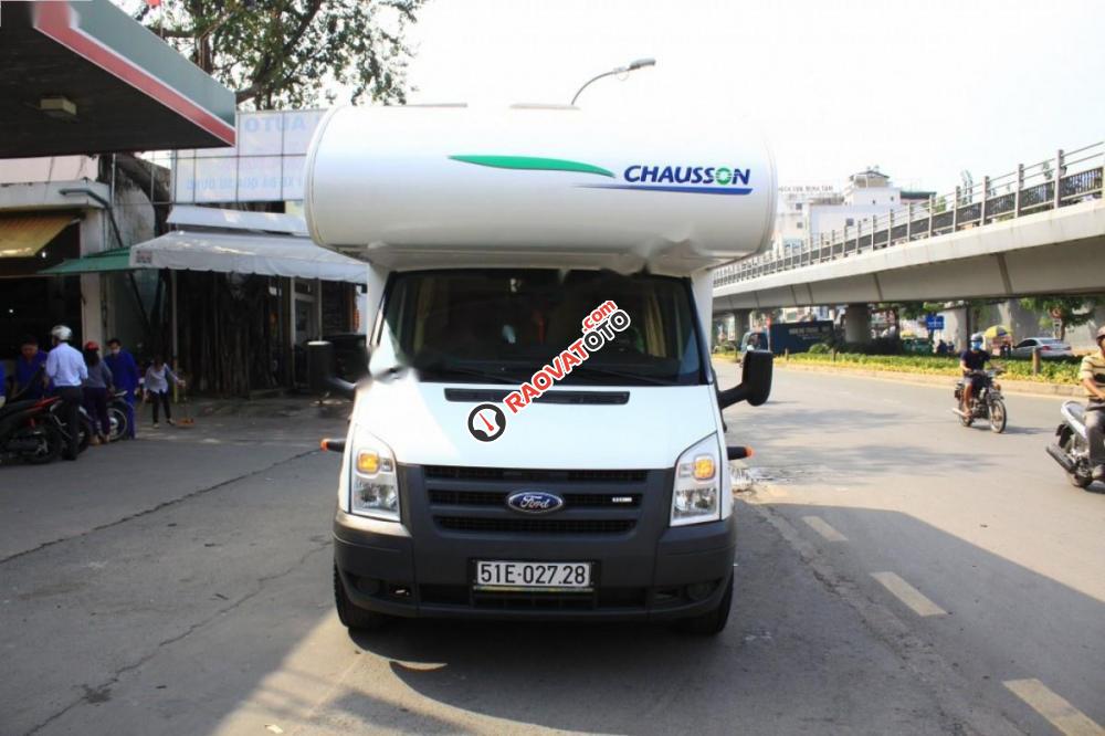 Bán xe Ford Transit đời 2009, màu trắng, nhập khẩu nguyên chiếc số sàn-9