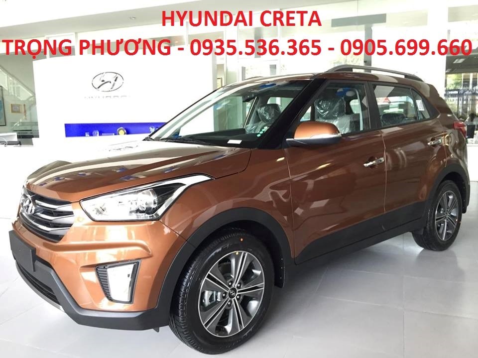 Bán ô tô Hyundai Creta đời 2017, màu nâu, nhập khẩu  -5