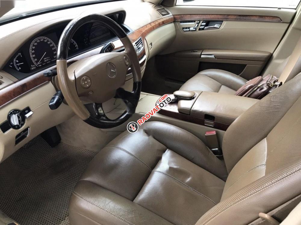 Cần bán Mercedes S350 đời 2005, màu trắng, xe nhập số tự động-4