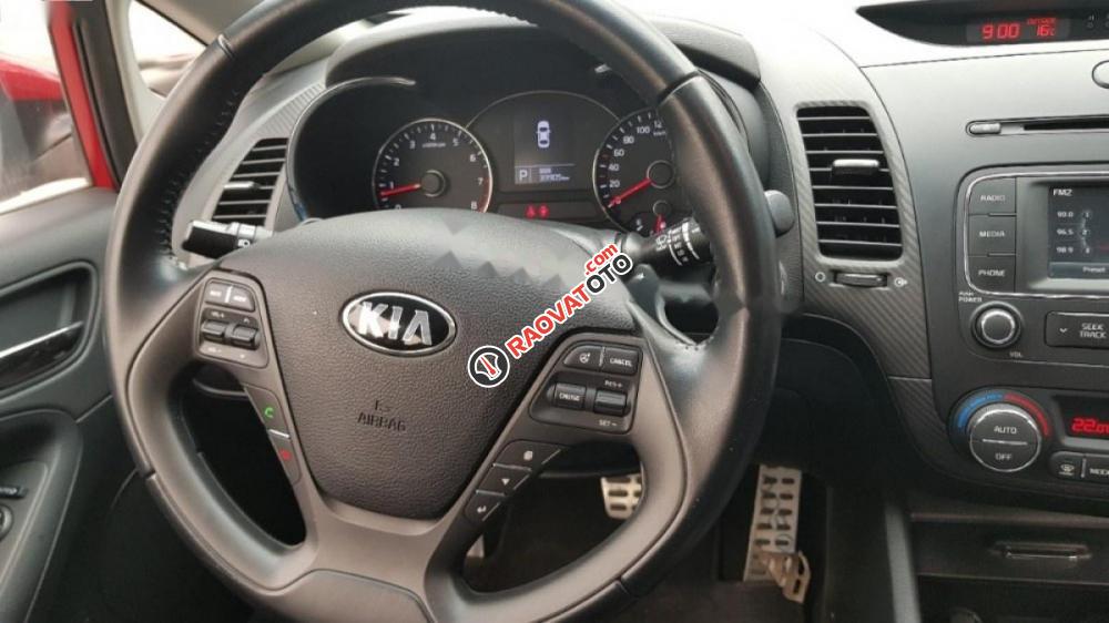 Bán xe Kia Cerato 1.6 AT sản xuất 2014, màu đỏ, nhập khẩu -7