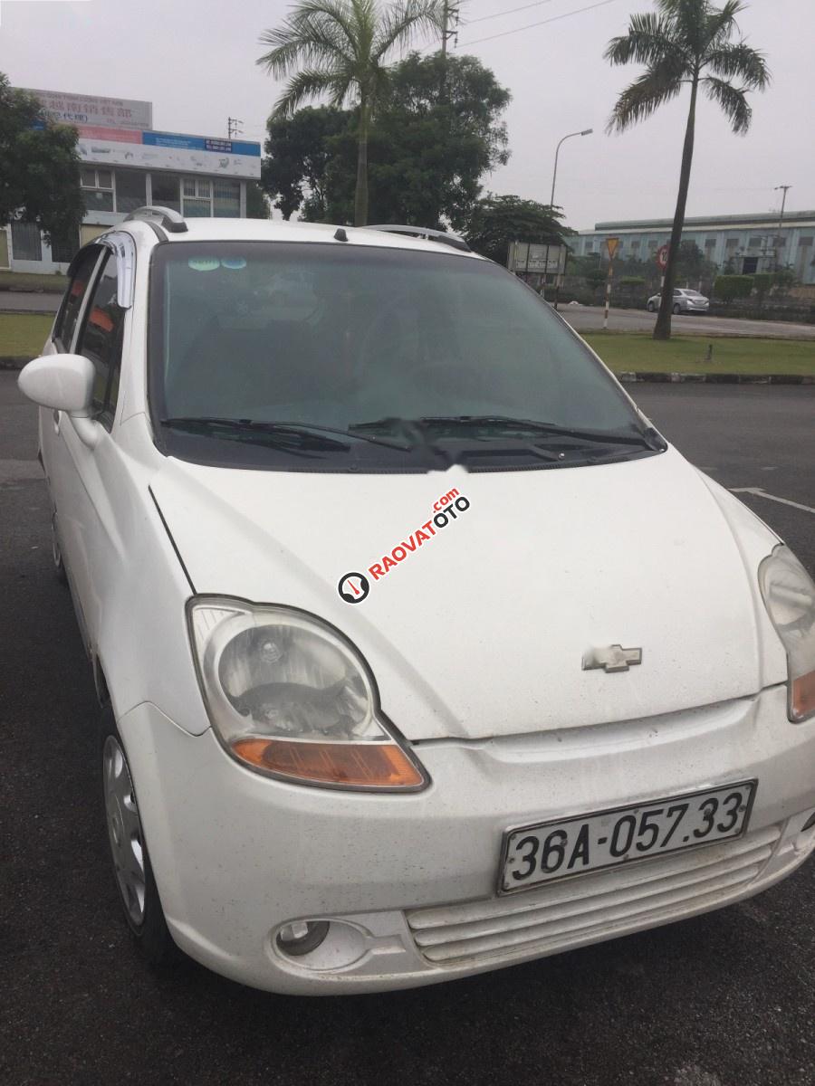 Bán Chevrolet Spark 2008, màu trắng-1