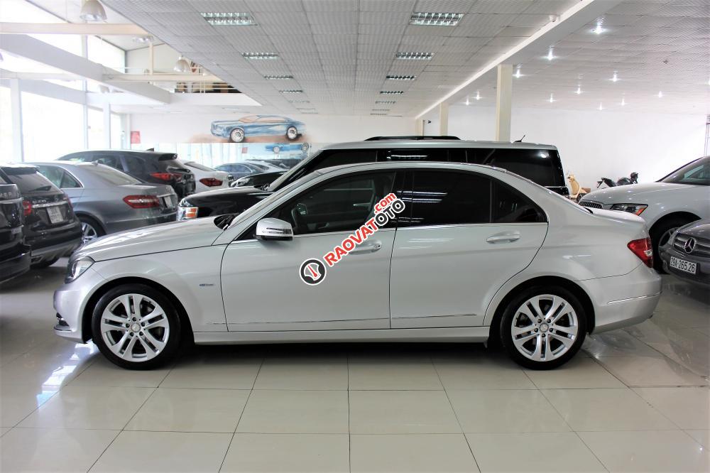 Bán Mercedes C200 sản xuất 2012, màu bạc số tự động, giá 720tr-5