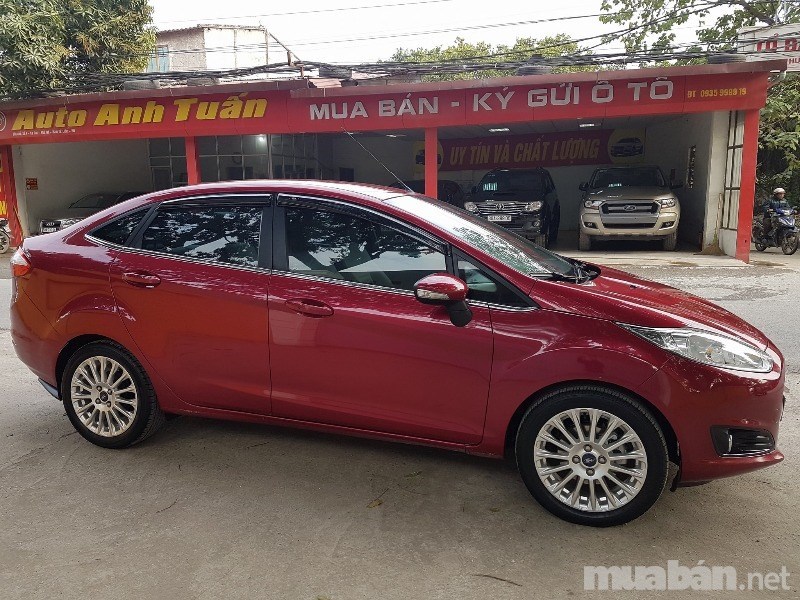 Bán xe Ford Fiesta đời 2014, màu đỏ, nhập khẩu nguyên chiếc, giá chỉ 445 triệu-0