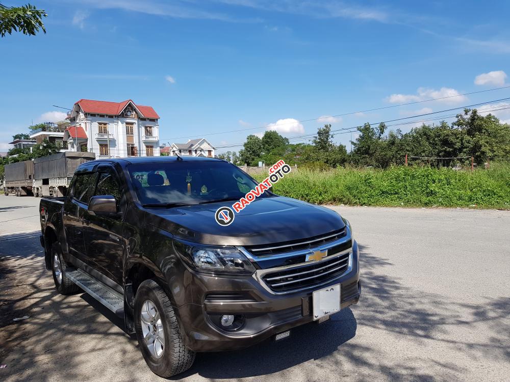 Xe Chevrolet Colorado High Country 2.5 MT 4x4 đời 2017, màu nâu, nhập khẩu như mới, giá chỉ 580 triệu-1