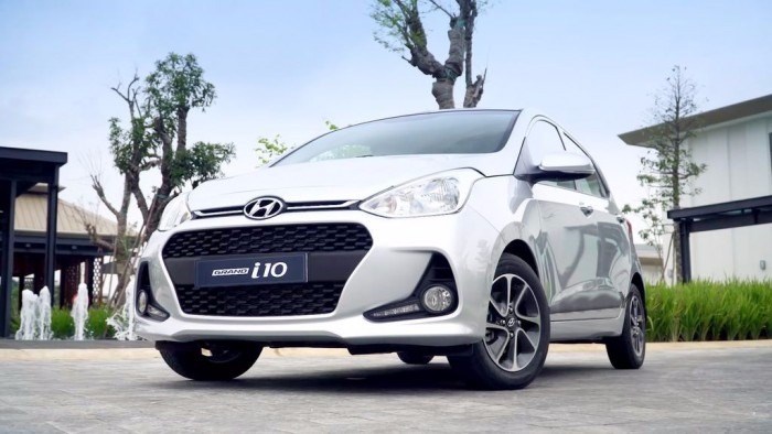 Bán xe Hyundai Grand i10 đời 2017, màu trắng, nhập khẩu-1