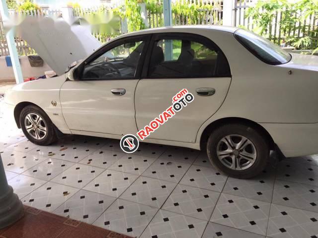 Bán Daewoo Lanos đời 2001, màu trắng giá cạnh tranh-1