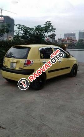 Cần bán Hyundai Getz sản xuất 2009, màu vàng, giá tốt-1