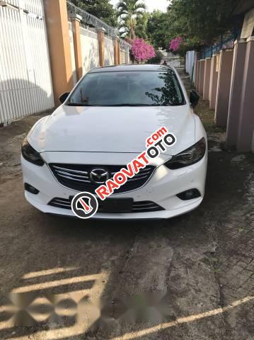 Bán ô tô Mazda 6 đời 2015, màu trắng-3