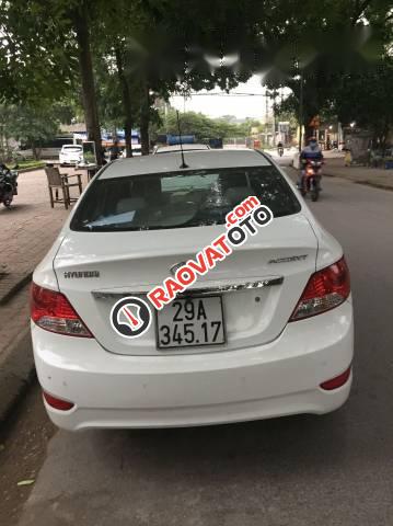 Bán ô tô Hyundai Accent sản xuất 2011, màu trắng, 380tr-0