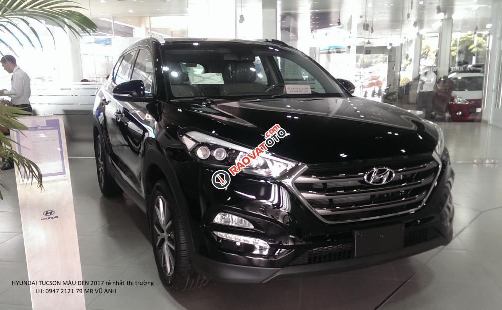 Xe Hyundai Tucson Đà Nẵng đời 2018, màu đen giá sốc, chỉ 760 triệu, Lh: 0941 295 79-1