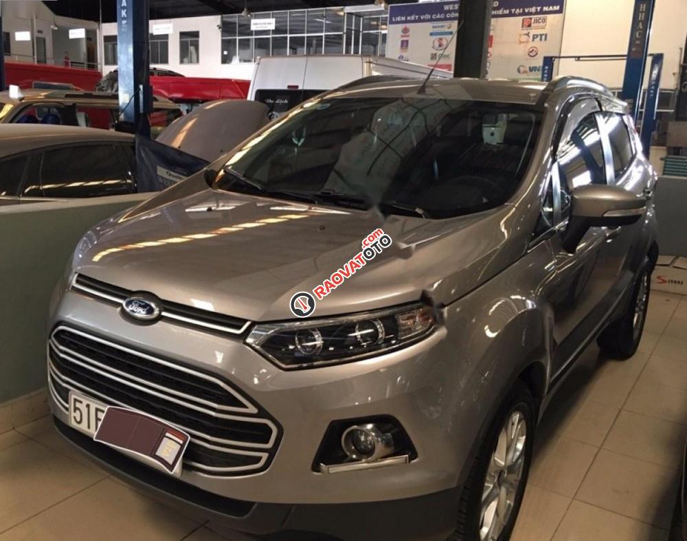 Bán Ford EcoSport Trend 1.5L AT đời 2014, màu xám  -0