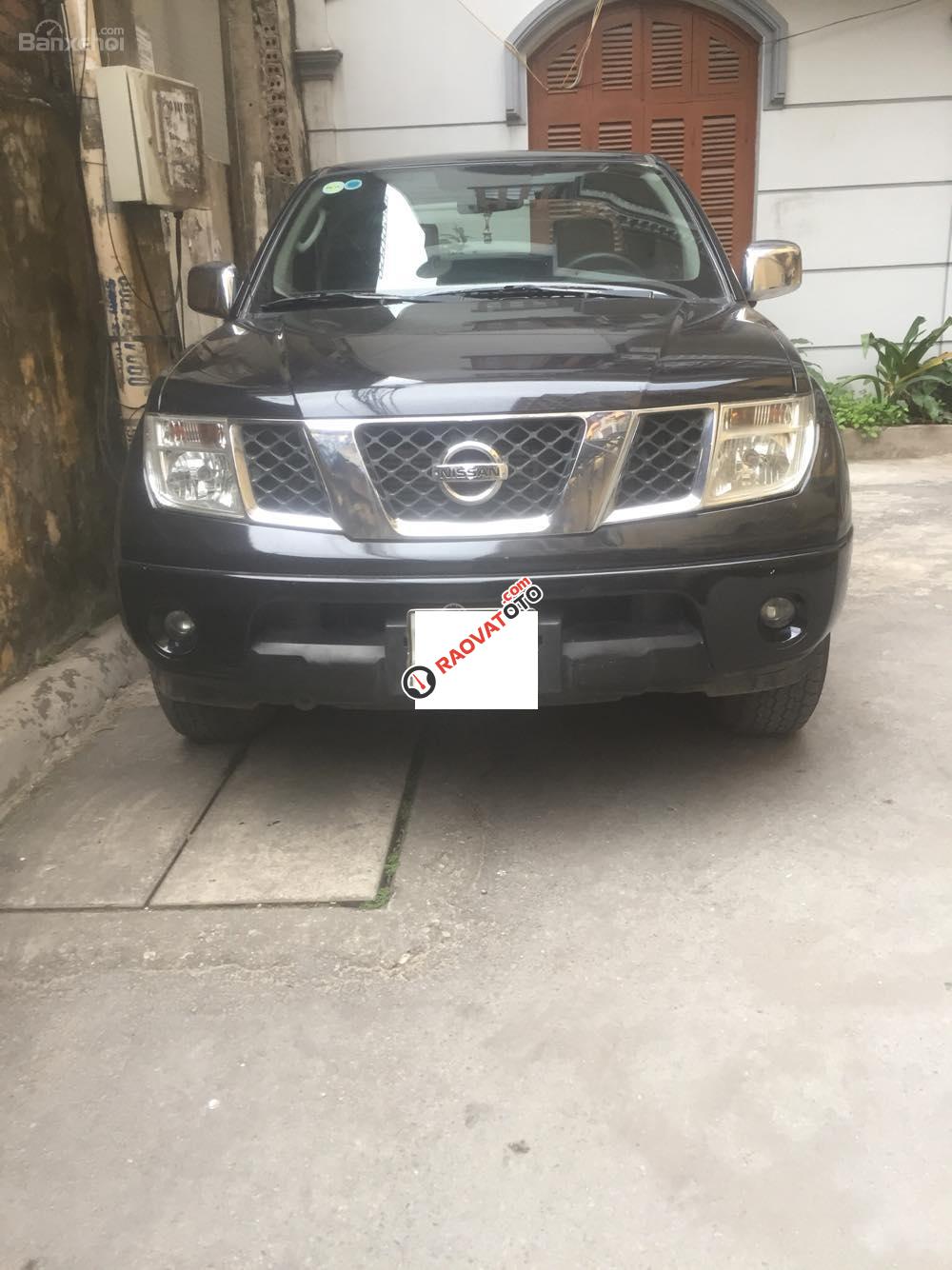 Bán xe Nissan Navara đời 2011, màu đen, xe nhập-0