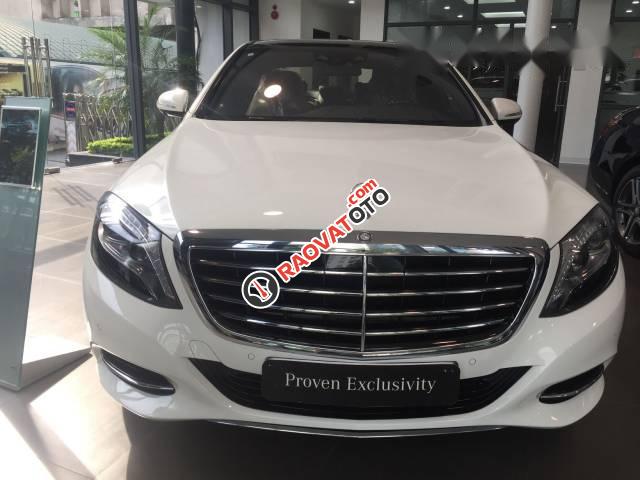 Bán Mercedes S400 sản xuất 2017, màu trắng, nhập khẩu-0