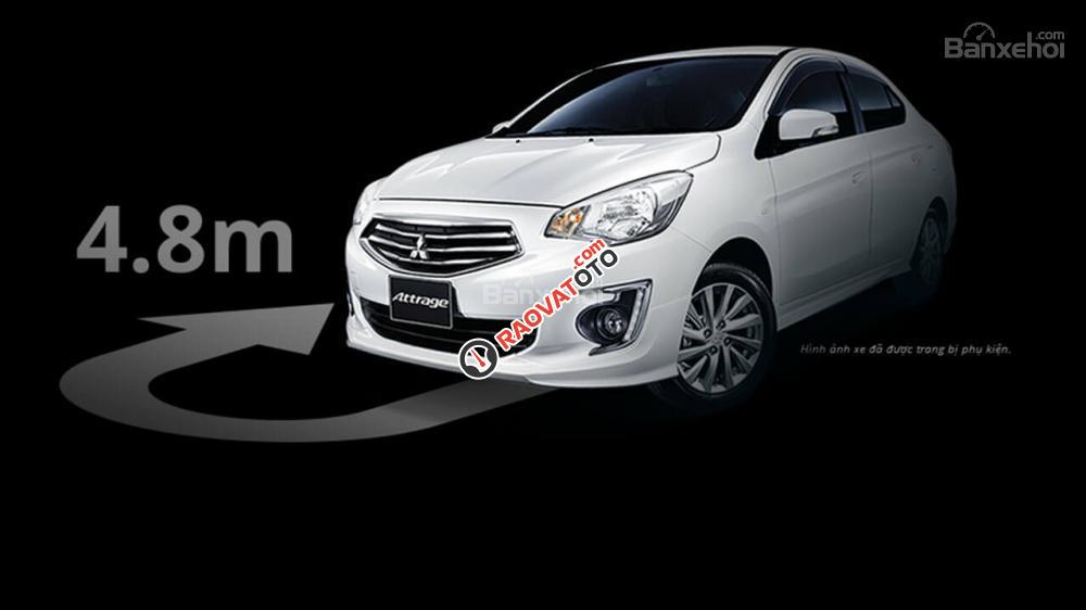 Cần bán xe Mitsubishi Attrage MT sản xuất 2018, màu trắng, nhập khẩu-4