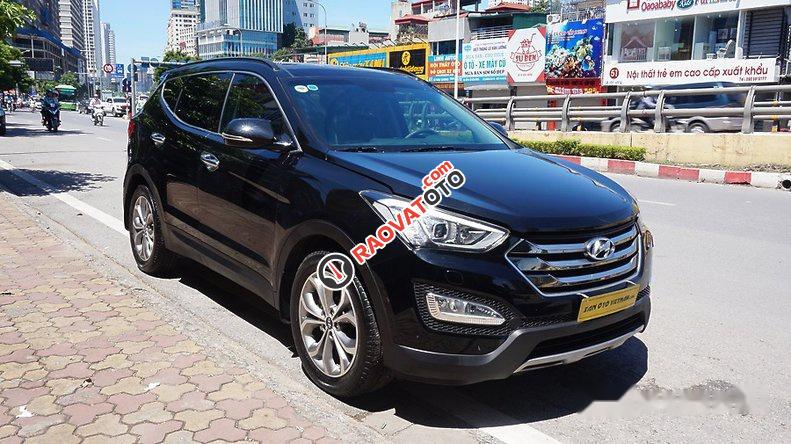 Cần bán Hyundai Santa Fe 4WD đời 2015, màu đen-13