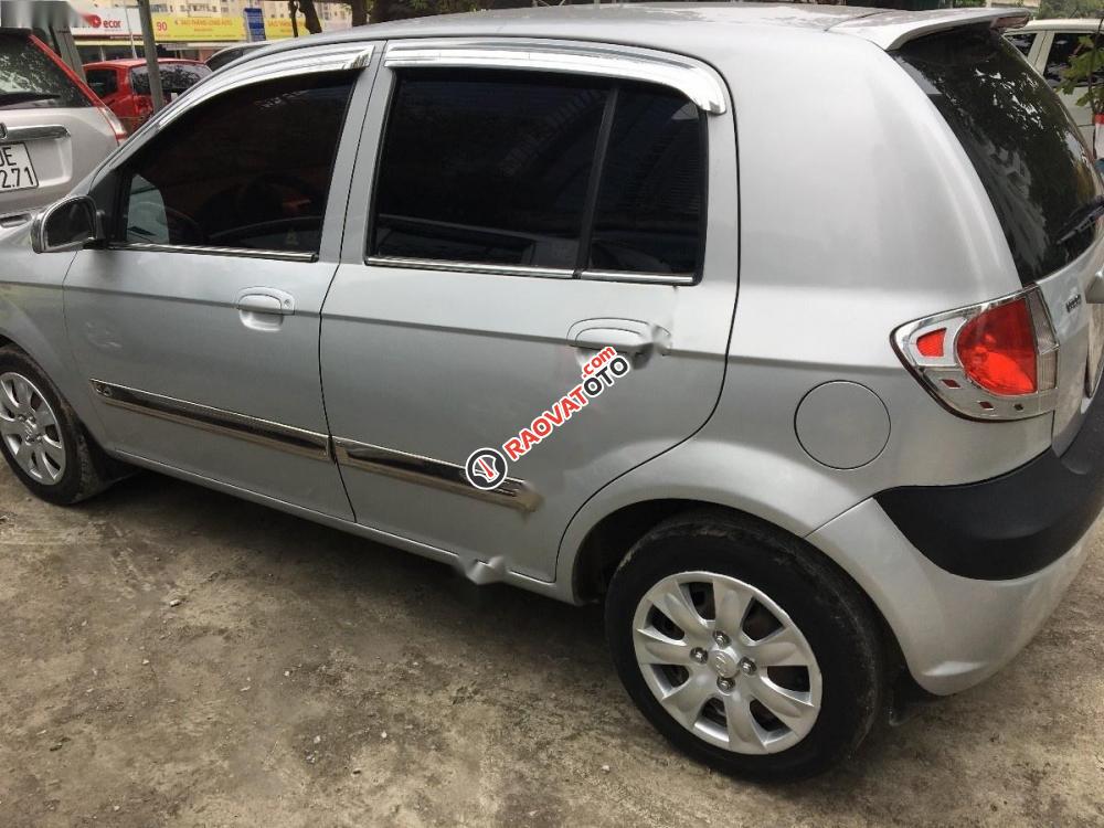 Bán xe Hyundai Getz 1.1 MT năm 2009, màu bạc, xe nhập-0