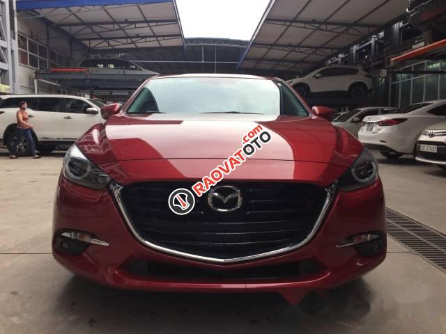 Bán Mazda 3 sản xuất 2017, màu đỏ, giá tốt-0