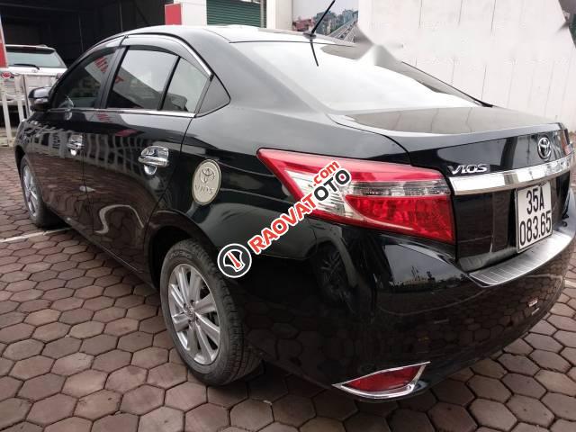 Bán xe Toyota Vios E đời 2016, màu đen số sàn-2