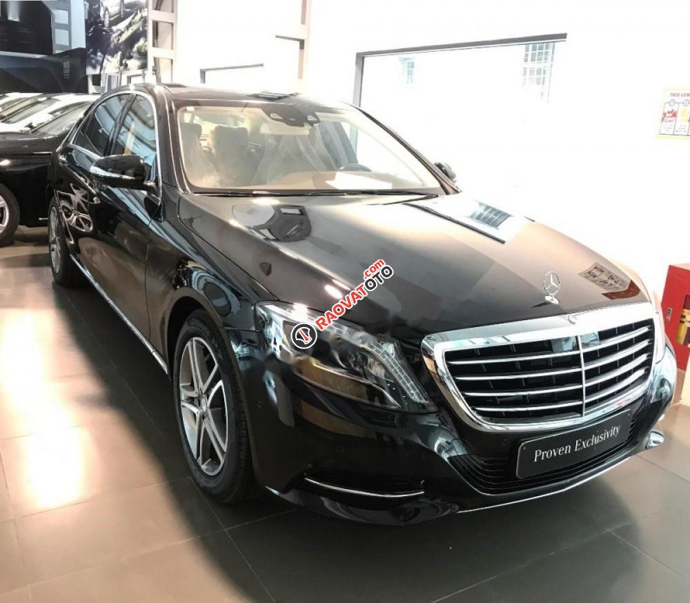 Bán Mercedes S400 đời 2017, màu đen-0