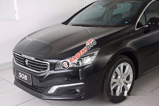 Bán Peugeot 508 đời 2016, màu đen-1