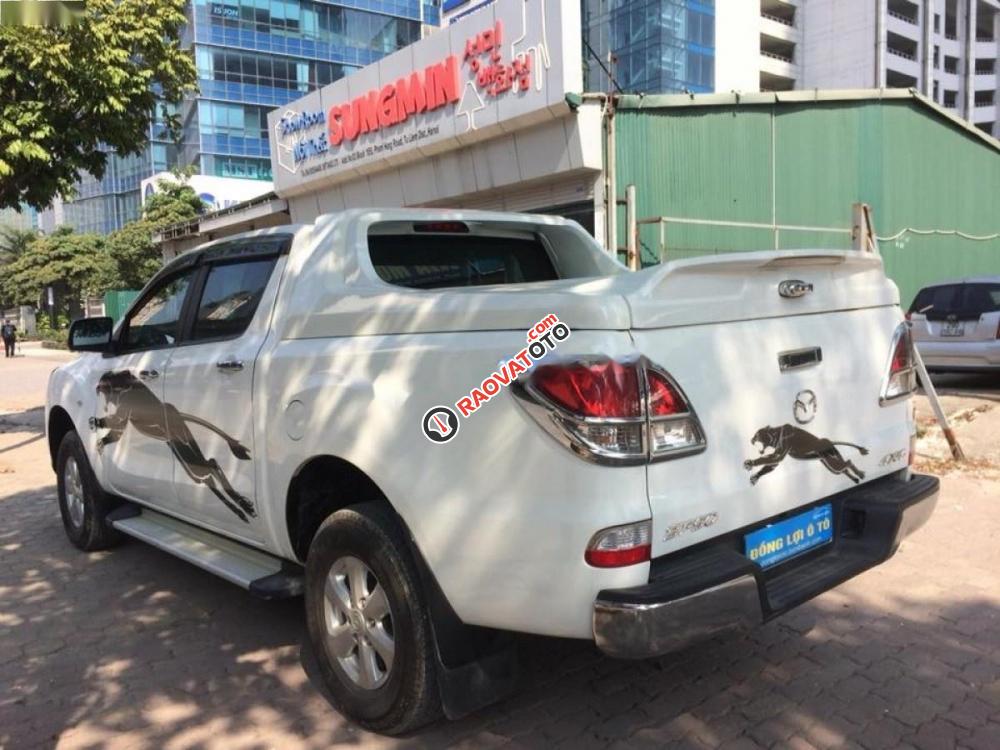 Cần bán gấp Mazda BT 50 đời 2014, màu trắng, nhập khẩu nguyên chiếc số sàn-6