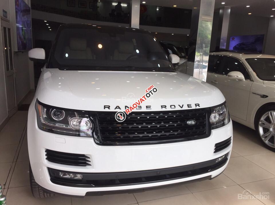 Xe Range Rover HSE 2017 màu trắng, nội thất kem 2018 giao ngay-8