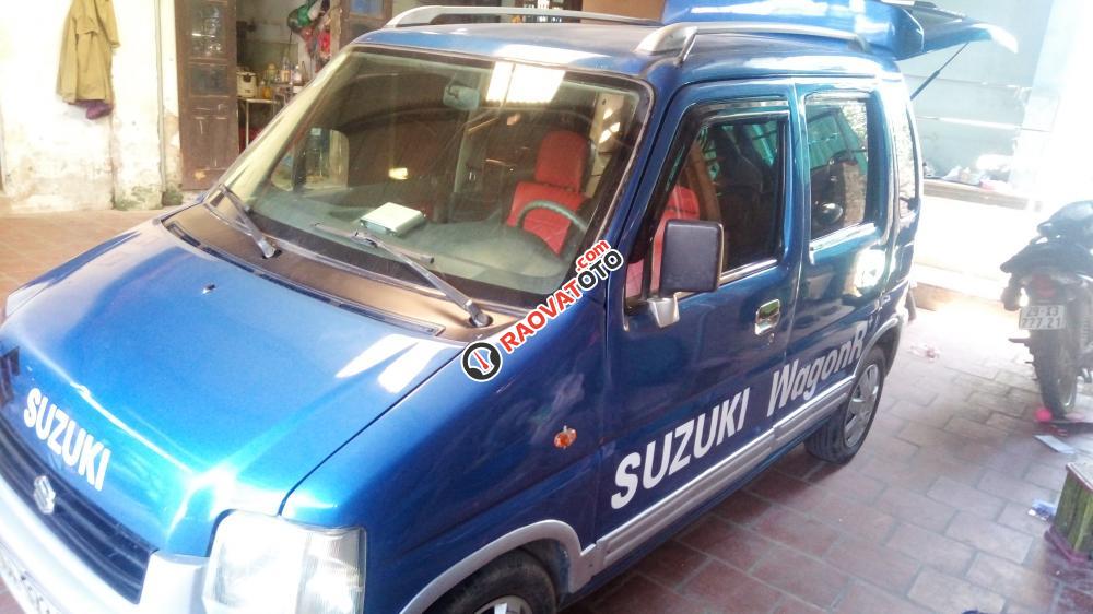 Cần bán lại xe Suzuki Wagon R+ đời 2005, màu xanh lam, 68tr-3