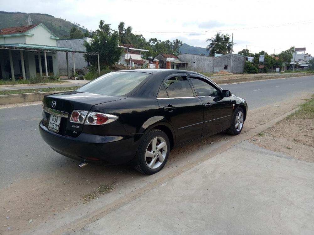 Bán Mazda 6 2003, màu đen, xe nhập, xe gia đình-2