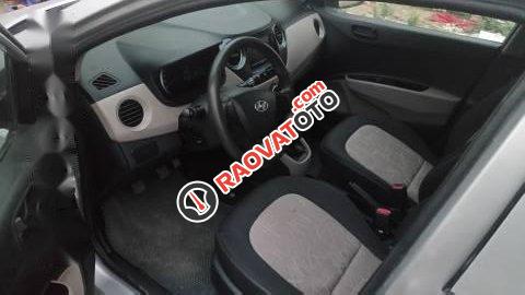 Bán xe Hyundai Grand i10 đời 2015, màu bạc, 259tr-2